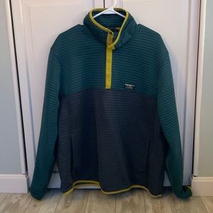 Men's XL Airlight Knit Pullover, Colorblock